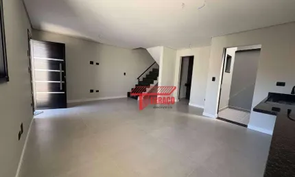 Sobrado com 2 dormitórios à venda, 93 m² - Vila Linda - Santo André/SP