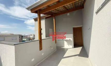 Cobertura com 2 dormitórios à venda, 100 m² - parque oratório - santo andré/sp