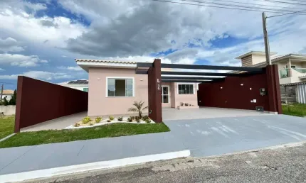 Casa Novíssima (em fase de acabamento) em Cond. Residencial
