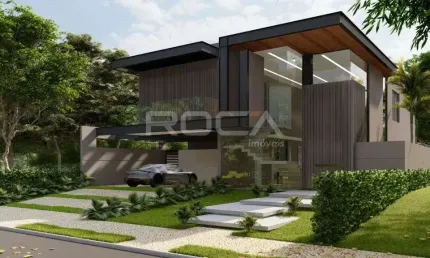 Casa de luxo com 4 suítes em condomínio no Distrito Bonfim Paulista - Ribeirão Preto