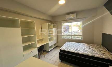 Apartamento studio mobiliado para alugar com 1 quarto no bairro Jardim Iguatemi, em Ribeirão Preto.