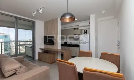 Apartamento para locação MOBILIADO no Jardim Santa Ângela, em Ribeirão Preto