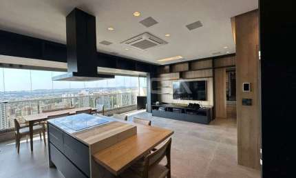 Apartamento de alto padrão com 1 quarto no Jardim Botânico, em Ribeirão Preto.