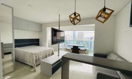 Apartamento com 1 quarto à venda na Rua Eugênio de Medeiros, 288, Pinheiros, São Paulo por R$ 770.000