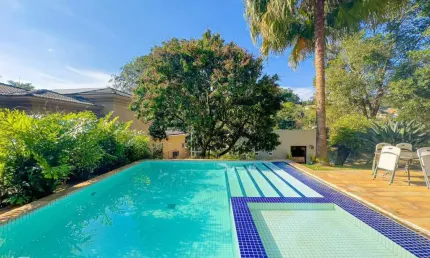 Casa em condomínio fechado com 3 quartos à venda na Avenida Ribeirão Preto, 394, Residencial Tamboré, Barueri por R$ 7.400.000