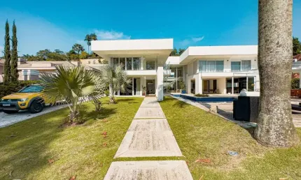 Casa em condomínio fechado com 5 quartos à venda na ourinhos, 710, residencial tamboré, barueri por r$ 20.700.000