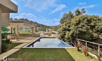 Casa em condomínio fechado com 5 quartos à venda na Alameda Carinás, 128, Alphaville, Santana de Parnaíba por R$ 10.500.000