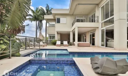 Casa em condomínio fechado com 4 quartos à venda na Alameda das Bauhínias, 176, Tamboré, Santana de Parnaíba por R$ 10.500.000