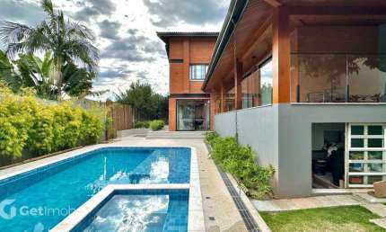 Casa em condomínio fechado com 4 quartos à venda na Alameda das Dálias, 46, Alphaville, Santana de Parnaíba por R$ 5.900.000