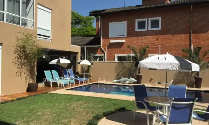 Casa em condomínio fechado com 6 quartos à venda na Alameda Campinas, 377, Alphaville, Santana de Parnaíba por R$ 4.100.000