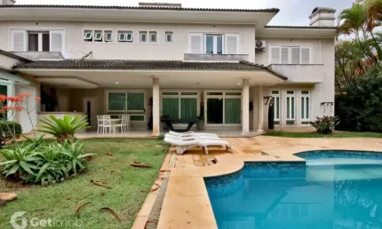 Casa em condomínio fechado com 5 quartos à venda na alameda brasil, 299, alphaville residencial dois, barueri por r$ 13.500.000