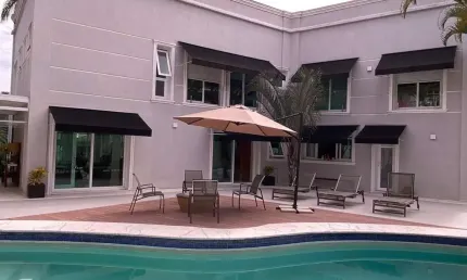 Casa em condomínio fechado com 4 quartos à venda na chile, 441, alphaville residencial dois, barueri por r$ 12.000.000