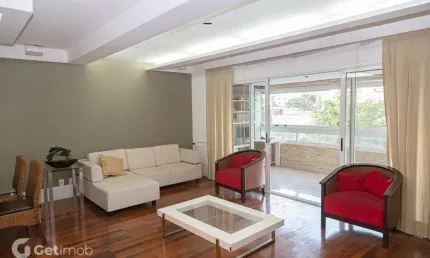 Apartamento com 3 quartos à venda na Rua Traipu, 214, Pacaembu, São Paulo por R$ 2.200.000