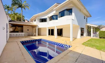Casa em condomínio fechado com 5 quartos à venda na Alameda Safira, 291, Alphaville, Santana de Parnaíba por R$ 4.000.000