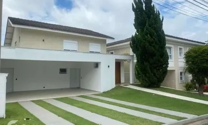 Casa em condomínio fechado com 4 quartos para alugar na alameda dos antúrios, 468, alphaville, santana de parnaíba por r$ 15.900