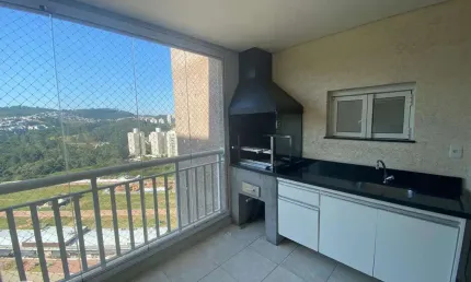 Apartamento com 2 quartos à venda na avenida dos parques, 329, tamboré, santana de parnaíba por r$ 950.000