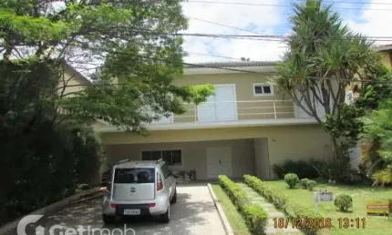 Casa em condomínio fechado com 4 quartos para alugar na alameda toledo, 143, alphaville, santana de parnaíba por r$ 15.000