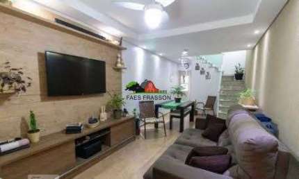 Sobrado 180 m² à venda na Vila Pires em Santo André 3 dormitórios, suíte, 2 vaga