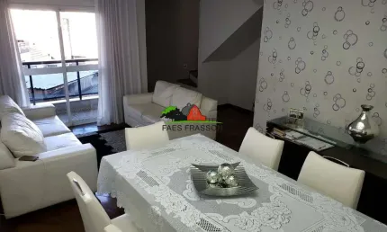 Cobertura 166 m² à venda no Bairro Santa Maria em São Caetano 3 quartos, 2 vagas