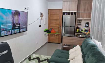 Cobertura sem condomínio 72 m²  acesso interno à venda na Vila Curuçá Santo Andr