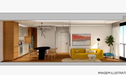 Apartamento com 1 quarto à venda na Rua Alferes Ângelo Sampaio, 2171, Bigorrilho, Curitiba