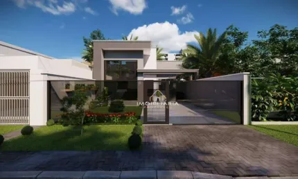 Casa com 3 dormitórios à venda, 80 m² por R$ 520.000,00 - Iguaçu - Fazenda Rio Grande/PR