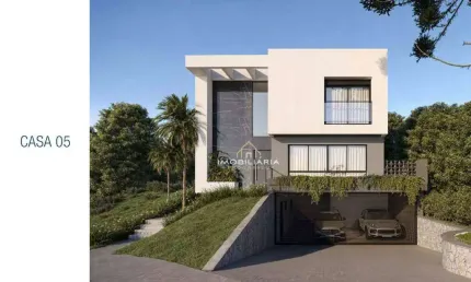 Casa com 4 dormitórios à venda, 401 m² por r$ 4.980.000,00 - santa felicidade - curitiba/pr