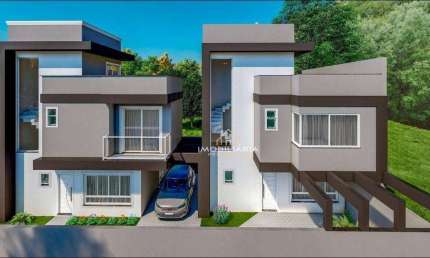 Sobrado com 3 dormitórios à venda, 120 m² por R$ 749.000,00 - Portão - Curitiba/PR