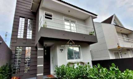 Sobrado com 3 dormitórios à venda, 141 m² por R$ 649.000,00 - Santa Cândida - Curitiba/PR