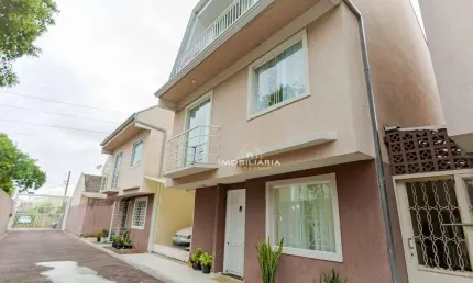 Sobrado com 3 dormitórios à venda, 156 m² por r$ 580.000 - uberaba - curitiba/pr