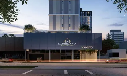 Apartamento com 1 dormitório à venda, 25 m² por R$ 278.000,00 - Novo Mundo - Curitiba/PR