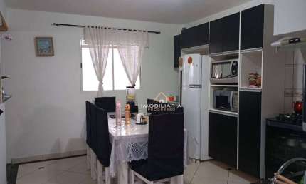 Sobrado com 3 dormitórios à venda, 94 m² por R$ 450.000 - Weissópolis - Pinhais/PR