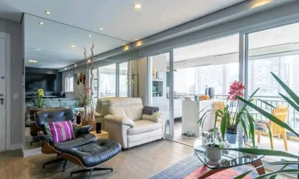 Apto 130m² para venda com 1 dormitorio 1 suites 2 vagas vila morumbi - sp