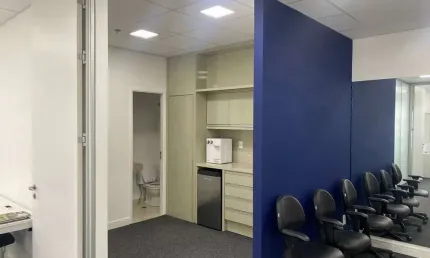 Sala comercial com 85m² para locação - brooklin - sp
