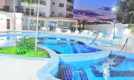 Apartamento com 1 quarto à venda na Av. Tiradentes, 14, Centro, Caldas Novas