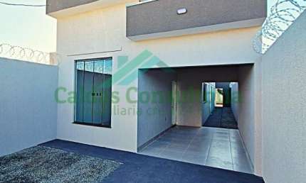 Casa nova a venda em Caldas Novas Goiás - 03 dormitórios