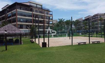 Apartamento pé na areia à venda no bairro Porto Das Dunas - Aquiraz/CE