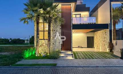 Casa duplex à venda no Condomínio Jardins Terra Brasilis em regime de porteira fechada  - Aquiraz/CE