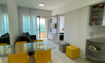 Apartamento no áurea guedes mobiliado - ponta negra - natal