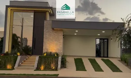 Casa em condomínio fechado com 3 quartos à venda no residencial village damha iii, araraquara , 179 m2 por r$ 1.380.000