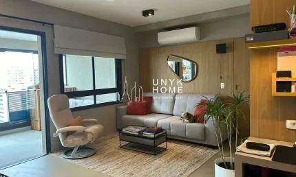 Apartamento em andar alto, 73m2 próximo ao metrô - pinheiros