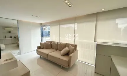 Apartamento exclusivo para locação | mobiliado, vila nova conceição, condomínio alto padrão