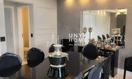 Apartamento a venda com varanda gourmet e 4  suítes em condomínio clube
