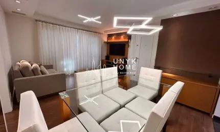 Apartamento mobiliado para locação com 3 dormitórios