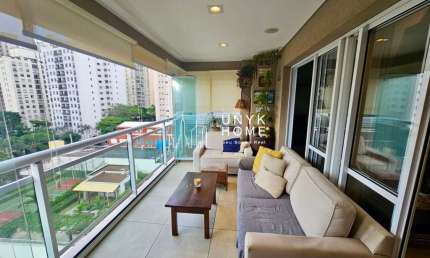 Apartamento mobiliado para locação no Like Brooklin - 72m², 2 dormitórios, 1 vaga e  varanda gourmet