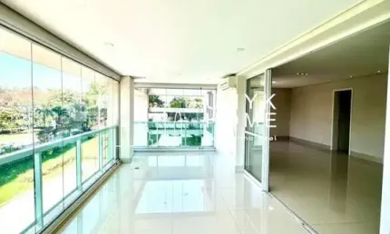 Aluga se apartamento com varanda gourmet e  3 suítes 186m² 3 vagas
