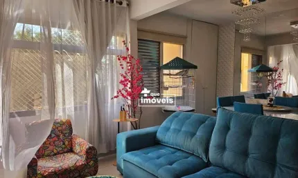 Amplo apartamento com 2 dormitórios e 1 vaga na lapa