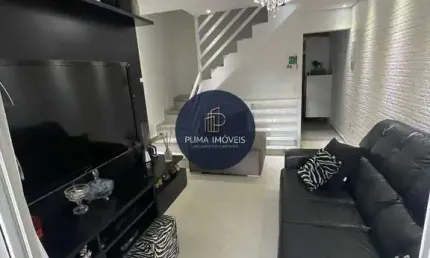 Lindo sobrado camilópolis santo andré + planejados 130m² à venda!!