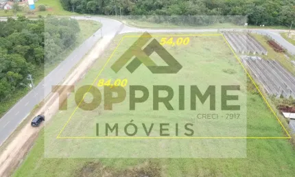 LINDO LOTE COM 4.274 M2 NA AV. DA INDUSTRIAS ARAQUARI SC