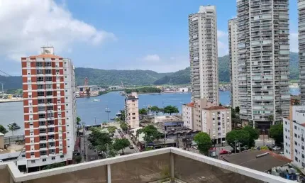 Cobertura com 3 quartos, Ponta da Praia, Santos - R$ 1.65 mi, Cod: 3002265